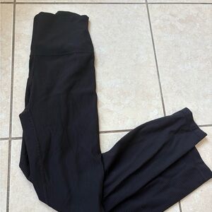 90 Degree By Reflex Dark Ribbed Leggings